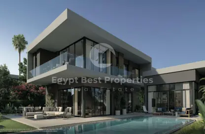 فيلا - 8 غرف نوم - 8 حمامات للبيع في كايرو فيستيفال سيتى - المستثمرين الشمالية - مدينة القاهرة الجديدة - القاهرة