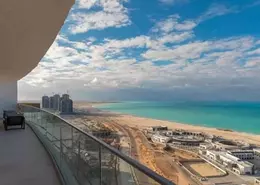 شقة - 3 غرف نوم - 2 حمامات للبيع في الداون تاون - مدينة العلمين الجديدة - الساحل الشمالي