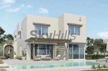شاليه - 2 غرف نوم - 3 حمامات للبيع في هاسيندا وترز - قسم الضبعة - الساحل الشمالي