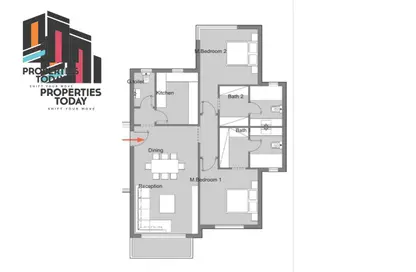 Apartment - 2 Bedrooms - 2 Bathrooms for sale in Badya Palm Hills - 6 October Compounds - 6 October City - Giza
