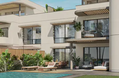 Townhouse - 3 Bedrooms - 4 Bathrooms for sale in Ogami - Ras Al Hekma - North Coast