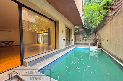 Duplex - 3 Bedrooms - 4 Bathrooms for rent in Street 206 - Degla - Hay El Maadi - Cairo