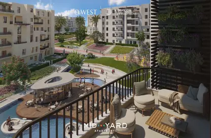 شقة - 2 غرف نوم - 3 حمامات للبيع في أو ويست - كمبوندات 6 أكتوبر - مدينة 6 أكتوبر - الجيزة