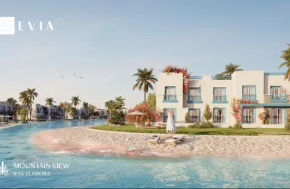 Chalet - 2 Bedrooms - 2 Bathrooms for sale in Mountain View - Ras Al Hekma - North Coast