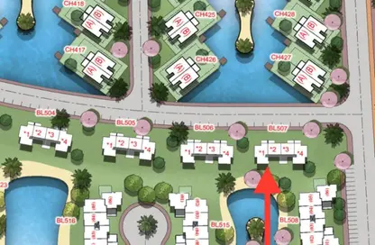 شاليه - 2 غرف نوم - 2 حمامات للبيع في هاسيندا وترز - قسم الضبعة - الساحل الشمالي