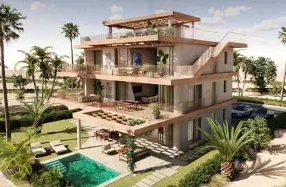 Chalet - 1 Bedroom - 2 Bathrooms for sale in Ramla Lakeside - Qesm Ad Dabaah - North Coast