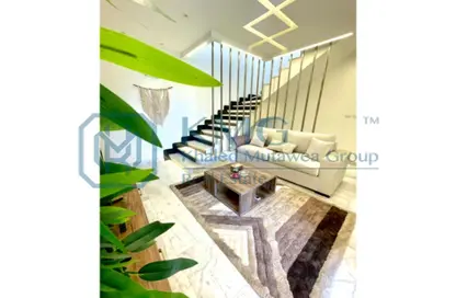 Duplex - 4 Bedrooms - 5 Bathrooms for rent in American University Housing District - 5th Settlement Compounds - The 5th Settlement - New Cairo City - Cairo