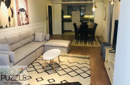 Apartment - 2 Bedrooms - 2 Bathrooms for rent in Lake View Residence - 5th Settlement Compounds - The 5th Settlement - New Cairo City - Cairo