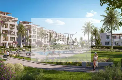 Chalet - 2 Bedrooms - 2 Bathrooms for sale in Hacienda West - Ras Al Hekma - North Coast