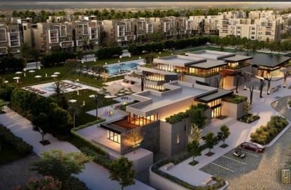 شقة - 3 غرف نوم - 3 حمامات للبيع في مون ريزيدنس - فيفث سكوير - التجمع الخامس - مدينة القاهرة الجديدة - القاهرة