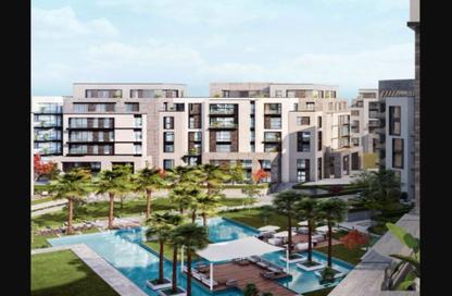 Apartment - 2 Bedrooms - 2 Bathrooms for sale in Swan Lake Residence - 5th Settlement Compounds - The 5th Settlement - New Cairo City - Cairo