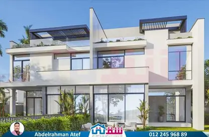 فيلا - 5 غرف نوم - 4 حمامات للبيع في اليكس ويست - كمبوندات الاسكندرية - الاسكندرية