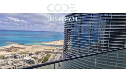 Apartment - 2 Bedrooms - 2 Bathrooms for sale in The Gate Towers - New Alamein City - Al Alamein - North Coast