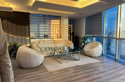 Office Space - Studio - 1 Bathroom for rent in South Teseen St. - The 5th Settlement - New Cairo City - Cairo