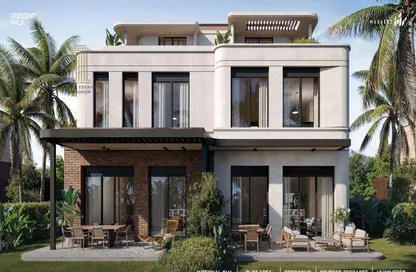 Duplex - 4 Bedrooms - 4 Bathrooms for sale in Crescent Walk - 5th Settlement Compounds - The 5th Settlement - New Cairo City - Cairo