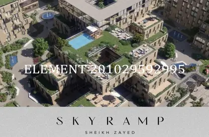 Apartment - 1 Bedroom - 2 Bathrooms for sale in Skyramp - Sheikh Zayed City - Giza Apartment - 1 Bedroom - 2 Bathrooms for sale in Skyramp - Sheikh Zayed City - Giza
