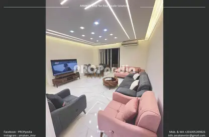 Apartment - 2 Bedrooms - 2 Bathrooms for rent in Street 221 - Degla - Hay El Maadi - Cairo