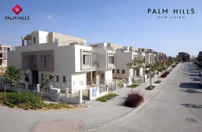 Townhouse - 3 Bedrooms - 4 Bathrooms for sale in Palm Hills New Cairo - 5th Settlement Compounds - The 5th Settlement - New Cairo City - Cairo