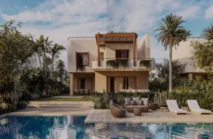 Villa - 4 Bedrooms - 5 Bathrooms for sale in Ramla Lakeside - Qesm Ad Dabaah - North Coast