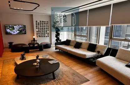 Office Space - Studio - 1 Bathroom for rent in Bank Center Street - South Teseen St. - The 5th Settlement - New Cairo City - Cairo