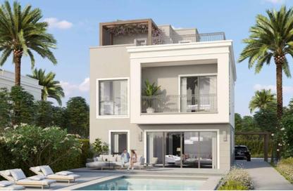 Villa - 4 Bedrooms - 5 Bathrooms for sale in Belle Vie - New Zayed City - Sheikh Zayed City - Giza