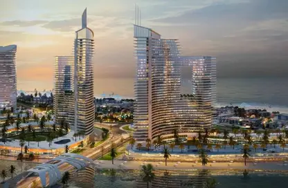 شاليه - غرفة نوم - 2 حمامات للبيع في ذا جيت تاورز - مدينة العلمين الجديدة - العلمين - الساحل الشمالي