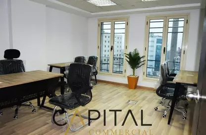 Office Space - Studio - 6 Bathrooms for rent in V90 - North Teseen St. - The 5th Settlement - New Cairo City - Cairo