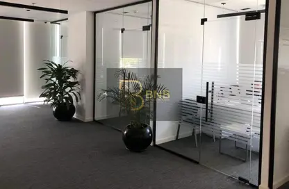 Office Space - Studio - 2 Bathrooms for rent in Cairo Festival City - North Investors Area - New Cairo City - Cairo