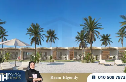 شاليه - 3 غرف نوم - 4 حمامات للبيع في هاسيندا ويست - راس الحكمة - الساحل الشمالي