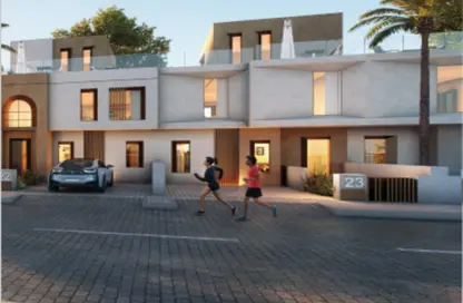 Twin House - 3 Bedrooms - 3 Bathrooms for sale in Belle Vie - New Zayed City - Sheikh Zayed City - Giza