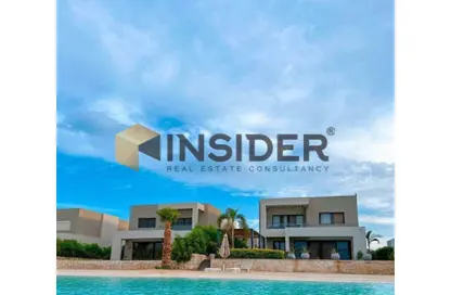 Twin House - 4 Bedrooms - 3 Bathrooms for sale in Azha - Al Ain Al Sokhna - Suez