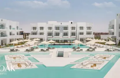 Twin House - 4 Bedrooms - 4 Bathrooms for sale in Azha - Al Ain Al Sokhna - Suez
