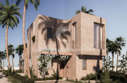 Chalet - 2 Bedrooms - 2 Bathrooms for sale in Ramla Lakeside - Qesm Ad Dabaah - North Coast