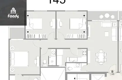 Apartment - 3 Bedrooms - 2 Bathrooms for sale in RI8 New Capital - New Capital Compounds - New Capital City - Cairo