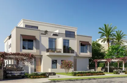 Twin House - 4 Bedrooms - 4 Bathrooms for sale in Sitio compound - Sheikh Zayed Compounds - Sheikh Zayed City - Giza