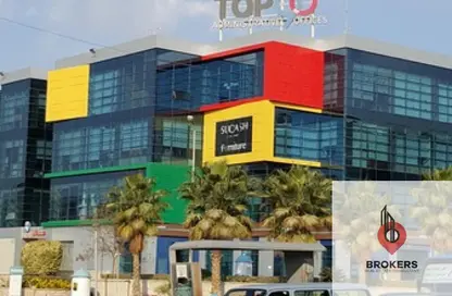 Shop - Studio - 2 Bathrooms for rent in South Teseen St. - The 5th Settlement - New Cairo City - Cairo