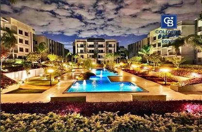 Apartment - 2 Bedrooms - 2 Bathrooms for sale in Galleria Moon Valley - South Investors Area - New Cairo City - Cairo