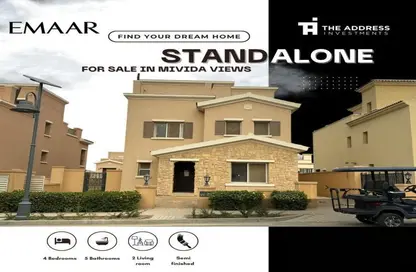 Villa - 3 Bedrooms - 3 Bathrooms for sale in Mivida - 5th Settlement Compounds - The 5th Settlement - New Cairo City - Cairo