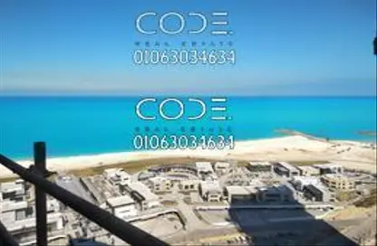 Apartment - 2 Bedrooms - 2 Bathrooms for sale in The Gate Towers - New Alamein City - Al Alamein - North Coast