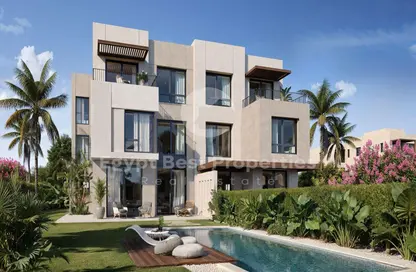 Twin House - 2 Bedrooms - 3 Bathrooms for sale in O West - 6 October Compounds - 6 October City - Giza