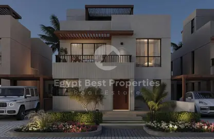 Townhouse - 3 Bedrooms - 3 Bathrooms for sale in O West - 6 October Compounds - 6 October City - Giza