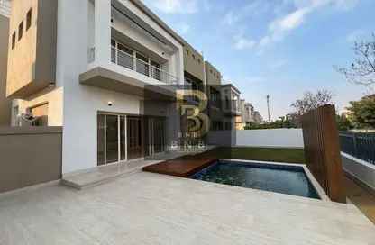 Twin House - 4 Bedrooms - 5 Bathrooms for rent in Cairo Festival City - North Investors Area - New Cairo City - Cairo