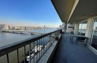 Apartment - 3 Bedrooms - 4 Bathrooms for rent in Al Nile  St. - Giza District - Ganoub El Giza - Giza