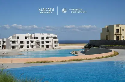 Chalet - 2 Bedrooms - 2 Bathrooms for sale in Makadi Resort - Makadi - Hurghada - Red Sea