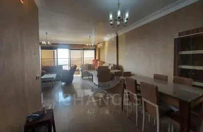 Apartment - 3 Bedrooms - 3 Bathrooms for rent in Corniche St. - El Mearag City - Zahraa El Maadi - Hay El Maadi - Cairo