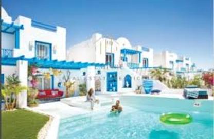 Twin House - 4 Bedrooms - 4 Bathrooms for sale in Mountain View - Ras Al Hekma - North Coast