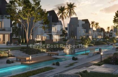 Twin House - 4 Bedrooms - 5 Bathrooms for sale in Rivers - New Zayed City - Sheikh Zayed City - Giza