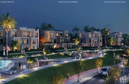 شاليه - 2 غرف نوم - 2 حمامات للبيع في سوان ليك الجونة - الجونة - الغردقة - محافظة البحر الاحمر