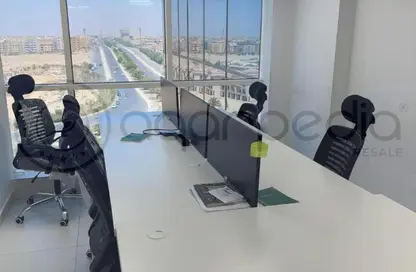 Office Space - Studio - 3 Bathrooms for rent in Business Plus - North Teseen St. - The 5th Settlement - New Cairo City - Cairo