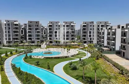 Apartment - 2 Bedrooms - 2 Bathrooms for sale in Sun Capital - Fayoum Desert road - 6 October City - Giza